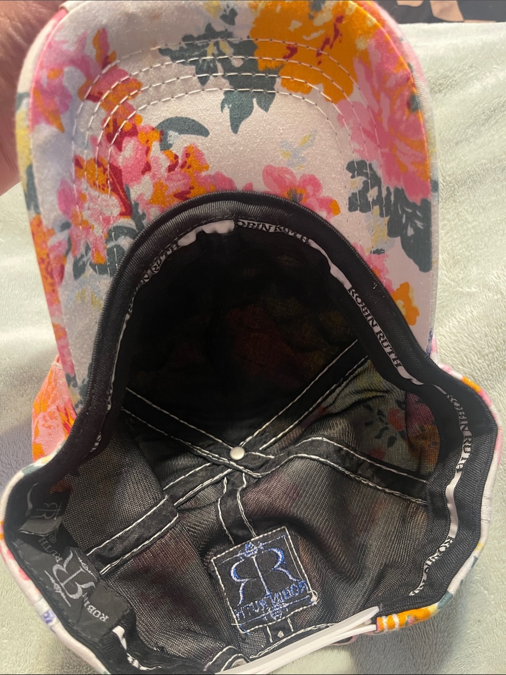 Robin Ruth Floral Quilted Cap - Picture 3 of 3